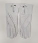 Preview: Stulpenhandschuhe, weiß