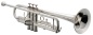 Preview: JUPITER Bb Trompete, Goldmessing, versilbert
