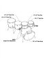 Preview: TAMA Starclassic Performer Shell Kit 5 teilig Flat Black/