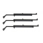 Preview: Pearl Multi-fit Bass Drum Beine; 3er Set horizontal