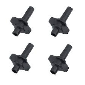 Gibraltar SC-TCWN6 6mm T-Style Wing Nut, 4 Stk
