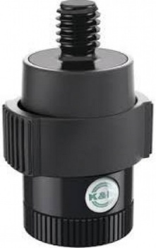 K&M 23910 Qick-Release Adapter für Mikrofone schwa