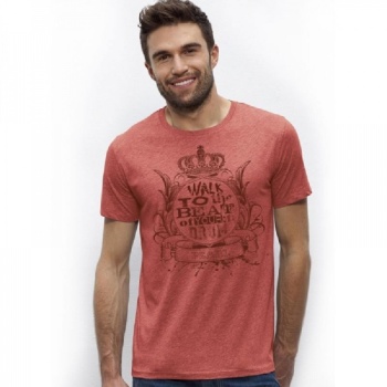 Pearl Short Sleeve Shirt Heather Red Größe M