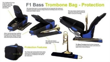 Fusion Bags F1 Bass Posaune Gigbag Schwarz