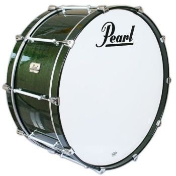 Pearl 26x12 Pipe Band Bass Drum 12 Alu-Röhrenböckchen