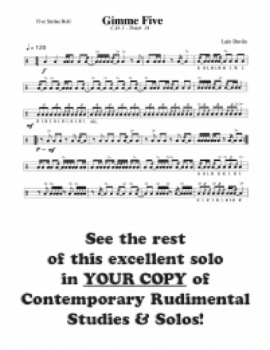 Contemporary Rudimental Studies and Solos + CD