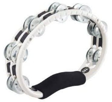 MEINL HAND TAMBOURINE WEISS     ALUMINIUM SCHELLEN