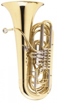 Jupiter Bb Tuba, lackiert, 4 Drehventile