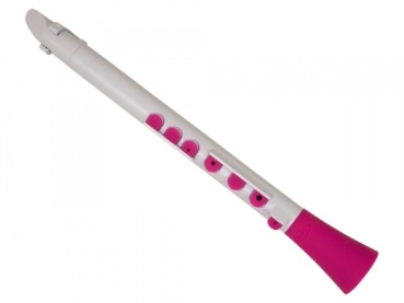 Nuvo Dood Klarinette weiß-pink