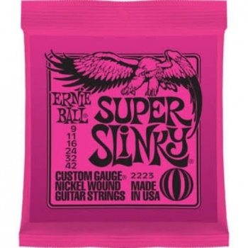 Ernie Ball - 9-42 Super Slinky Nickel Plated
