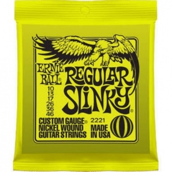 Saiten E-Gitarre Ernie Ball Slinky 010-046