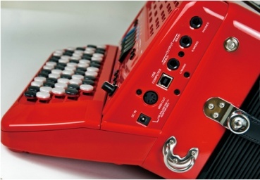 Roland FR-1XB BK V-Akkordeon Knopf