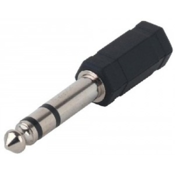 Alpha Audio Adapter 3,5 Klinke auf 6,3 Klinke Stereo