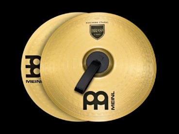 Meinl 18" Student Range Marching Cymbals Brass