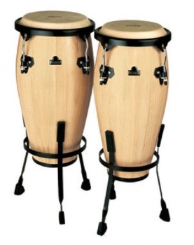 MEINL CONGASET 8"+ 9" HOLZ      NINO NATUR