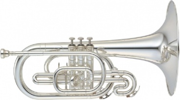 Yamaha Marching Mellophon in F versilbert