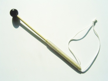 Lyra-Schlägel, "Black Head", Rohrstiel, Schlaufe