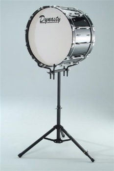 Preview: Dynasty BassDrum Stand, black powder coat