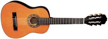 Almeria Konzert Gitarre 1/4 honigfarben