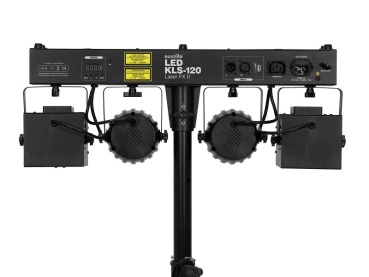 Preview: EUROLITE LED KLS-120 Laser FX II Kompakt-Lichtset