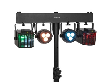 Preview: EUROLITE LED KLS-120 Laser FX II Kompakt-Lichtset