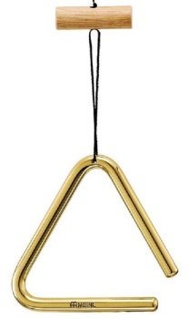 MEINL TRIANGEL, 10 CM           VOLLMESSING INKL. SCHLÄGEL