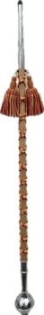 Sandner Tambourstab 115cm Kugel u. Spitze Kunststoff