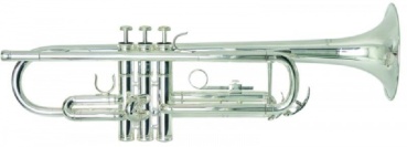 aS B-Trompete, Standard, versilbert