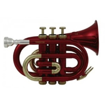 Roy Benson Bb-Taschentrompete PT-101Rot