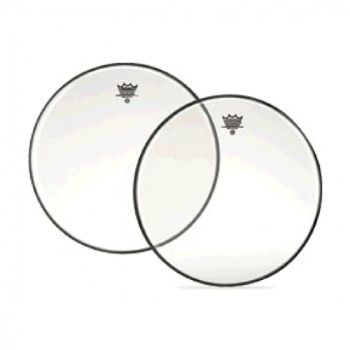 Remo Ambassador Bassdrum transparent