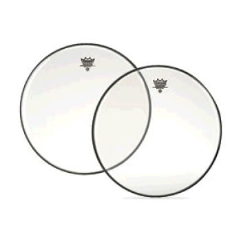 Remo Ambassador Bassdrum 23", clear,