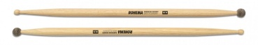 Rohema WZ FK runder Tip und Filzkugel,Hickory, Lackiert