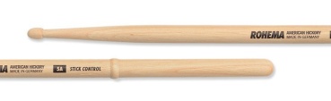 Preview: Rohema 5A Stick Control Hickory - lacquer finish