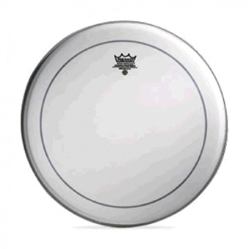 Remo Pin Stripe 18", Bassdrum, weiß rauh