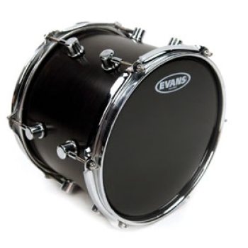EVANS Resonant Black 8"