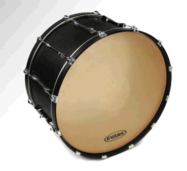 Evans Strata 1400 Concert 36" Bassdrumfell Power Dot