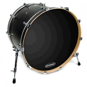 Evans EQ1 Resonant, schwarz, 24"