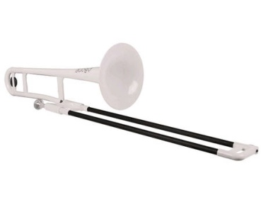 pBone Tenor-Posaune weiß, Kunststoff