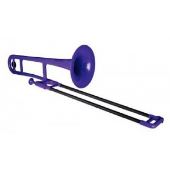 pBone Kunststoff Posaune, violett