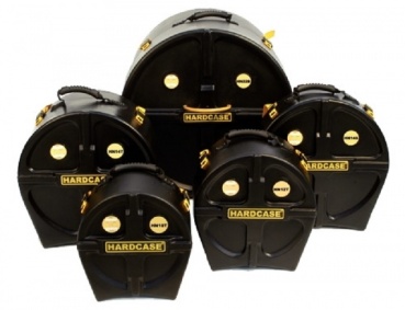 HARDCASE Rock/Fusion Case Set 3 - 22“ Bass Drum, 10“ Tom, 12
