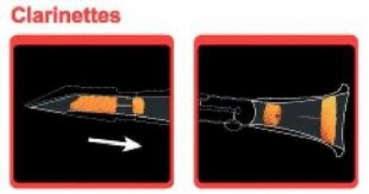 Saxmute Klarinette