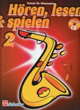Hören, lesen& spielen 2,Schule f.Altsax.