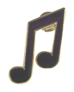GEWA Anstecknadel 1/8 Note
