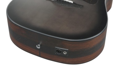 IBANEZ Advanced Acoustic Akustikgitarre Trans. Char. Black