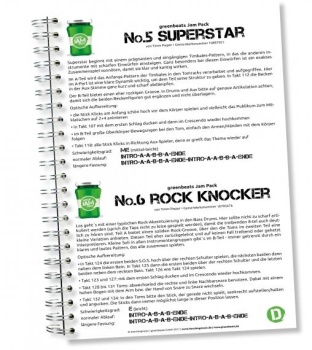 GREEN JAM PACK - Vol. 1 inkl. CD