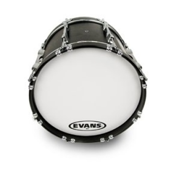 Preview: Evans MS1W 26" Marching Bassdrumfell weiß