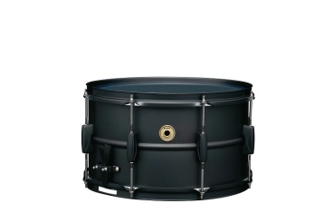 SNAREDRUM 14" X 8" STEEL TAMA MATTE BLACK METALWORKS