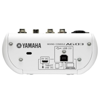 Yamaha AG03MK2 3-Kanal Mixer mit USB Audio Interface
