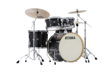 Tama Superstar Classic Maple Set incl HW;Transparent Black B