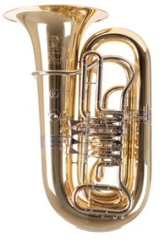 CERVENY Bb Tuba, Piggy, lackiert, 200 Jahre Edition